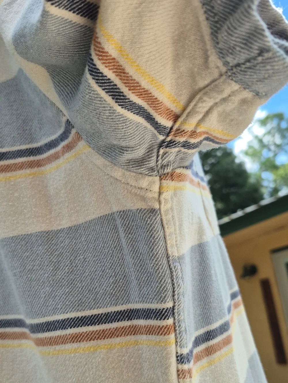 Vintage Outdoor Life Short Sleeve 100% Cotton Heavy Button Up Shirt  Large Mens